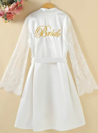 Bata bride color blanco talla Standard
