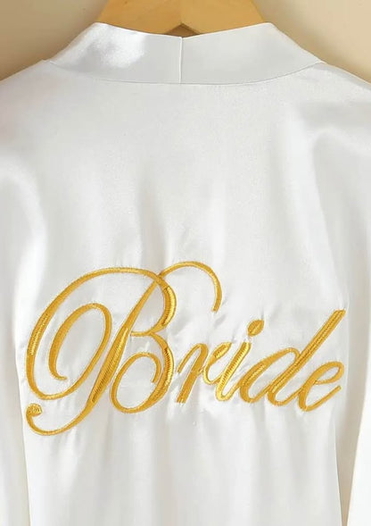Bata bride color blanco talla Standard