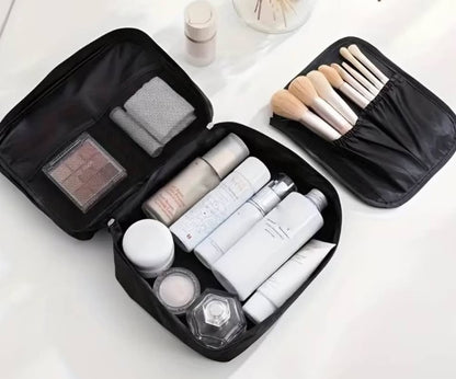 Neceser y bolso multifuncional de maquillaje color negro