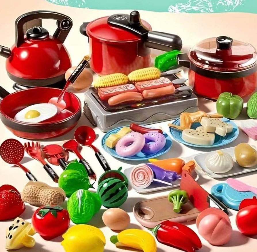 Set de Juguetes de utensilios de la cocinita para niños