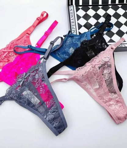 Set de 6 truzas sexys varios colores talla M