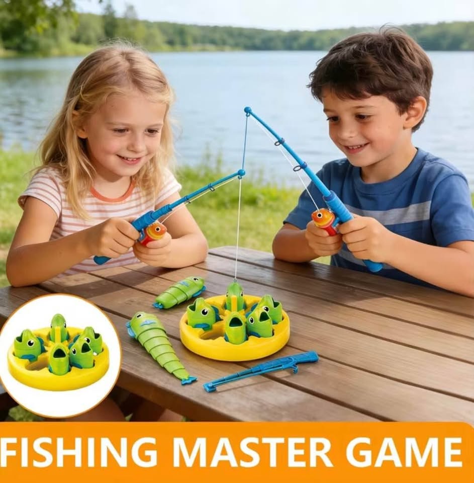 Juguete para jugar a pescar para niños