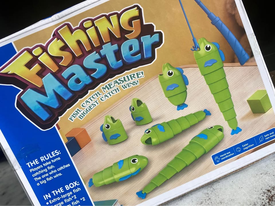 Juguete para jugar a pescar para niños
