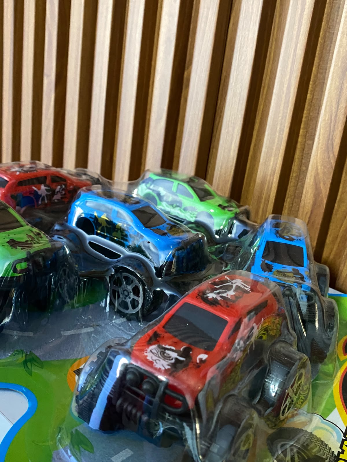 Set de carritos de carrera