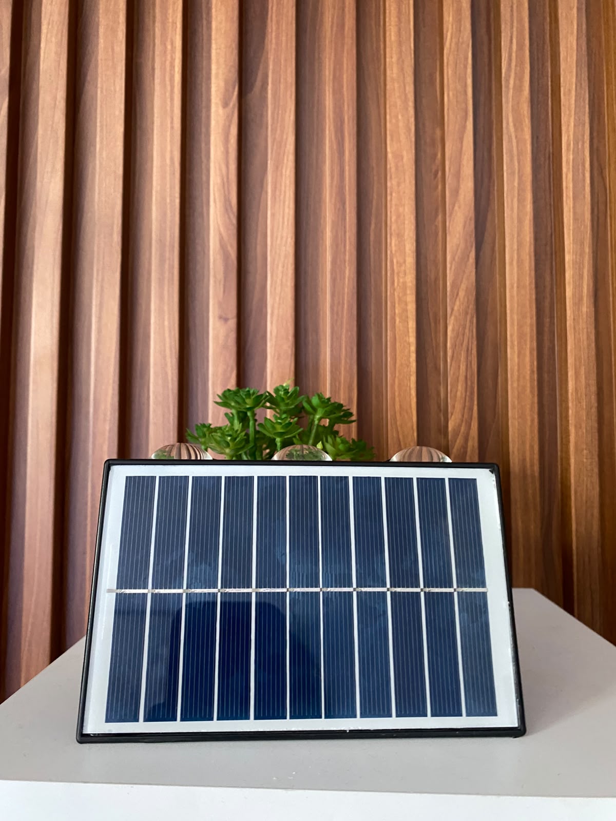 Lampara de luz solar