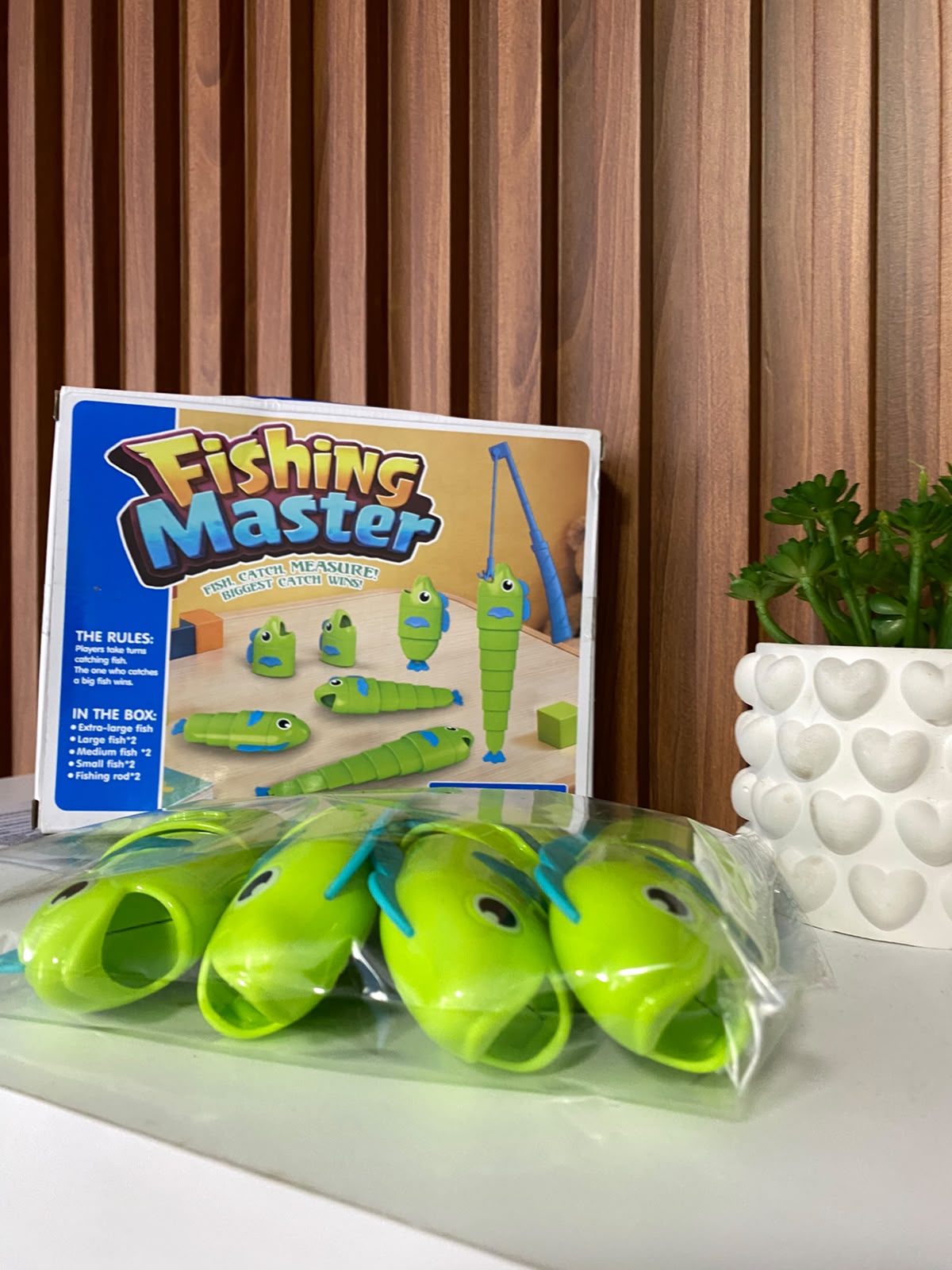 Juguete para jugar a pescar para niños