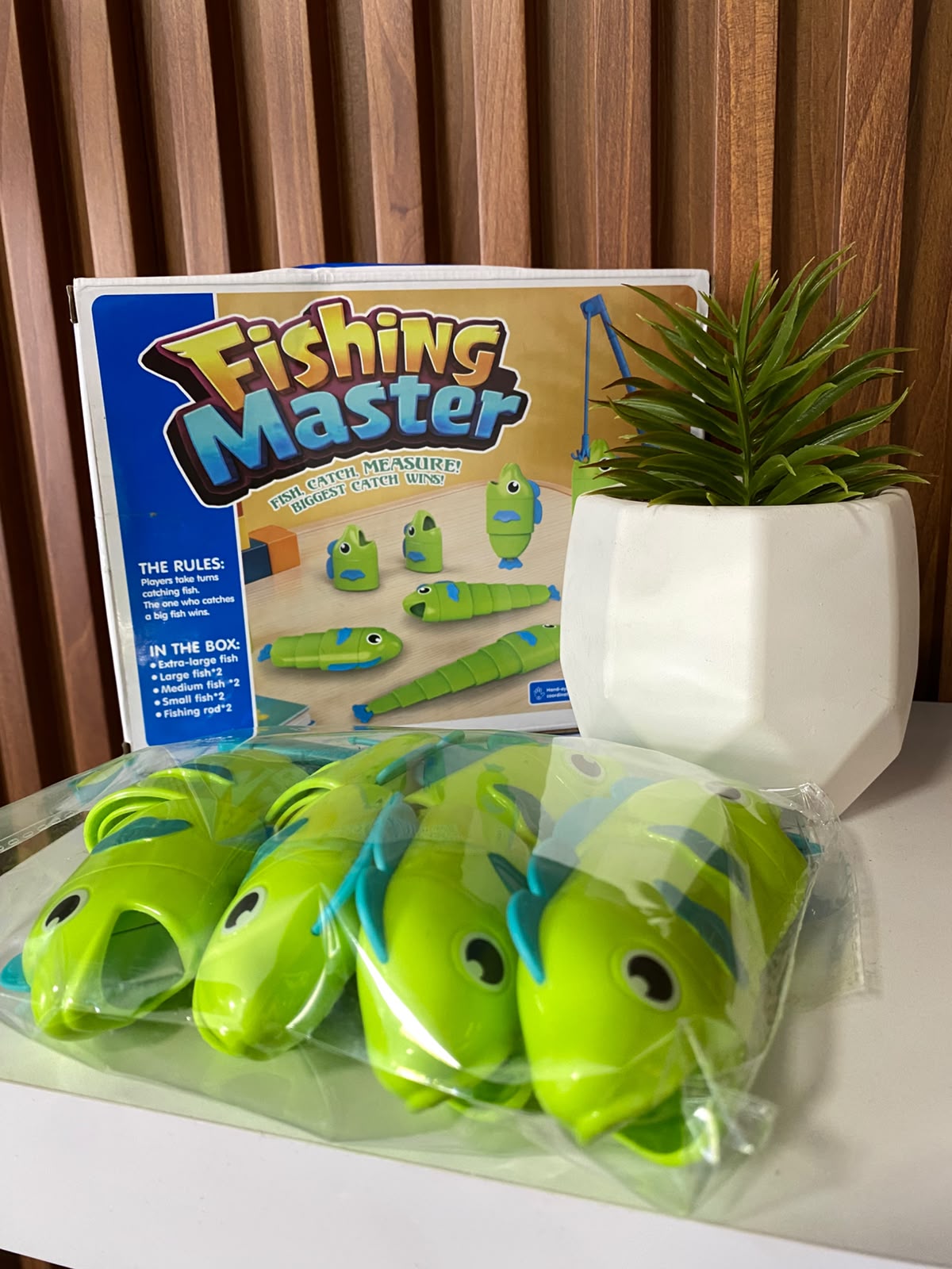 Juguete para jugar a pescar para niños