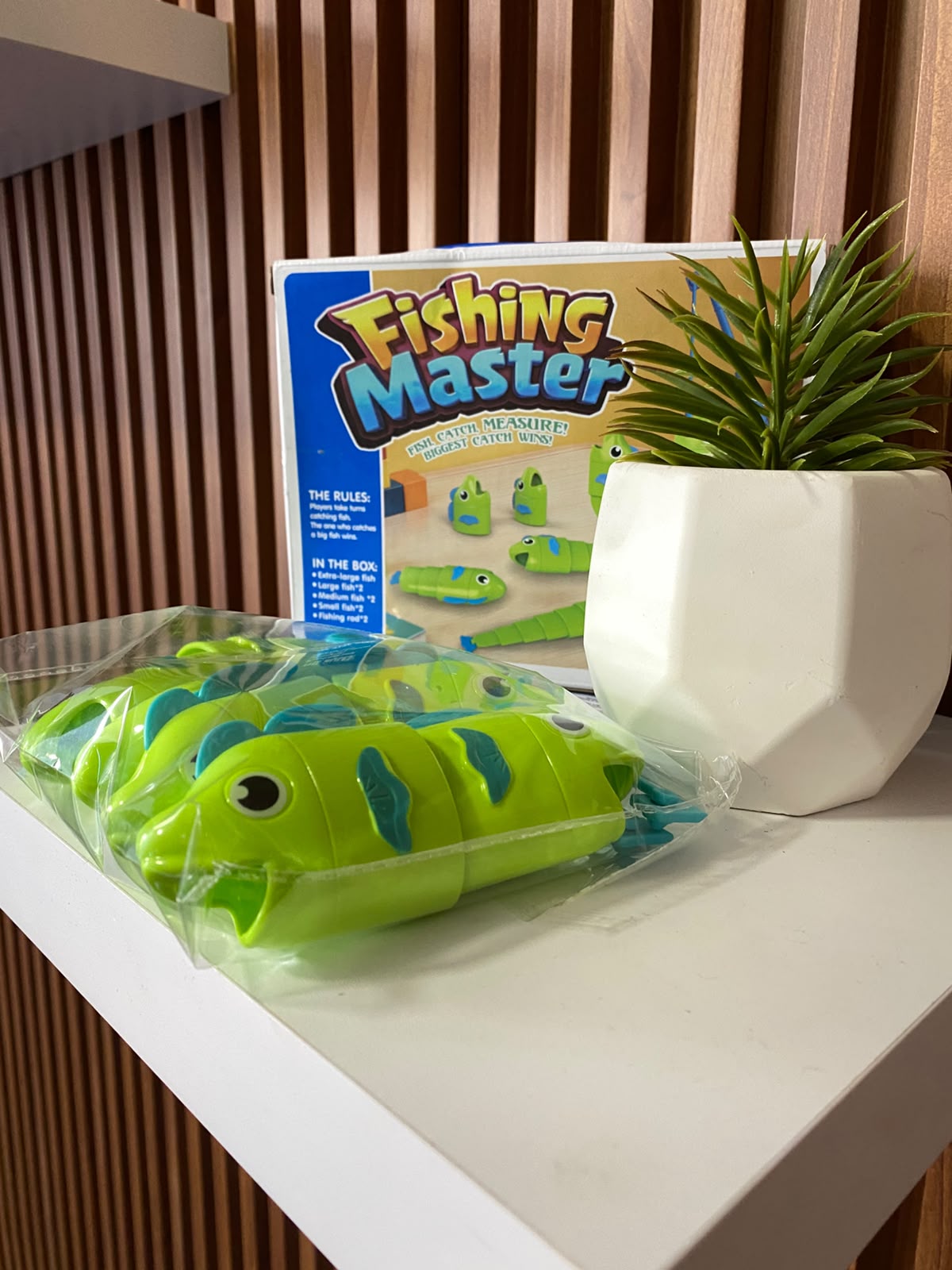 Juguete para jugar a pescar para niños