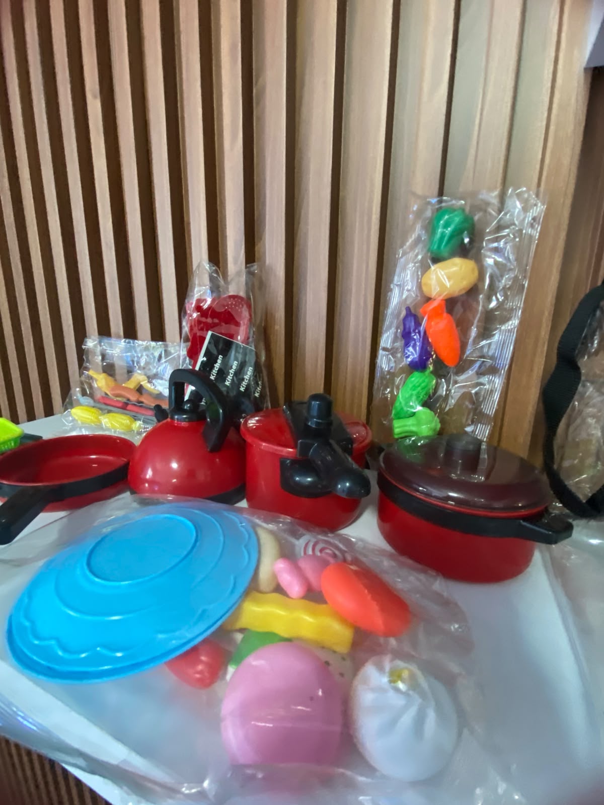 Set de Juguetes de utensilios de la cocinita para niños