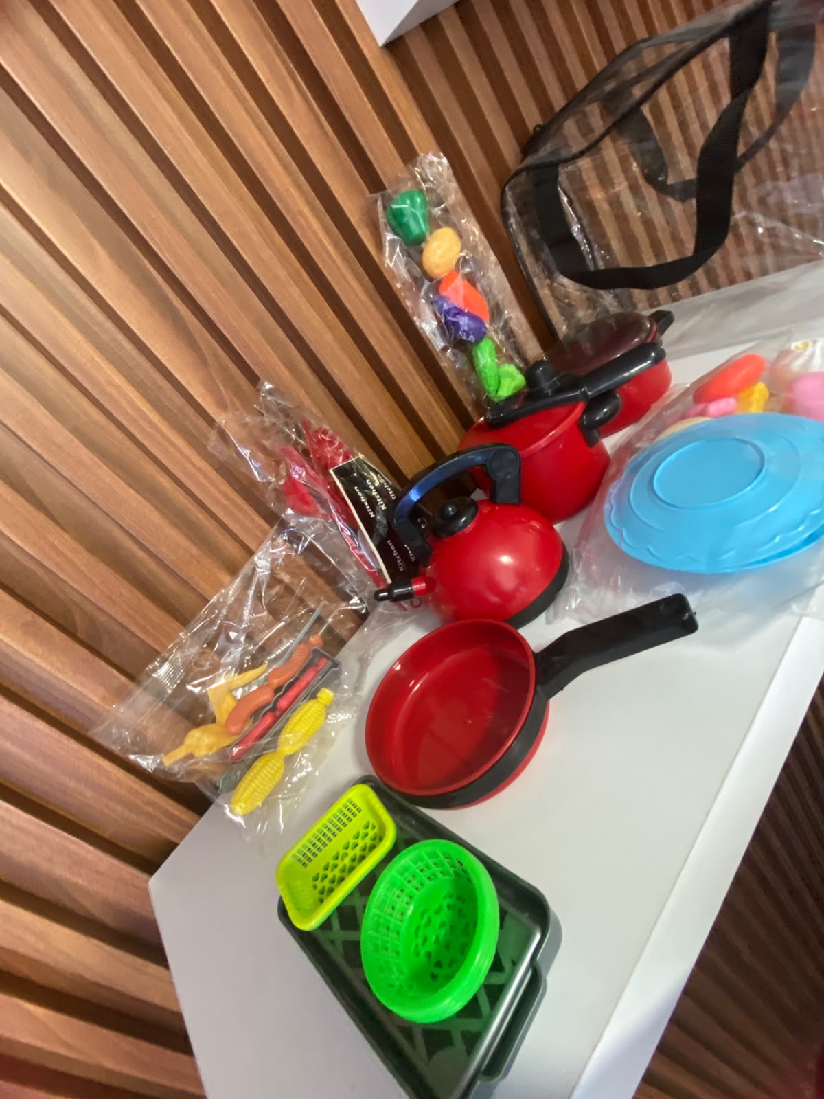 Set de Juguetes de utensilios de la cocinita para niños