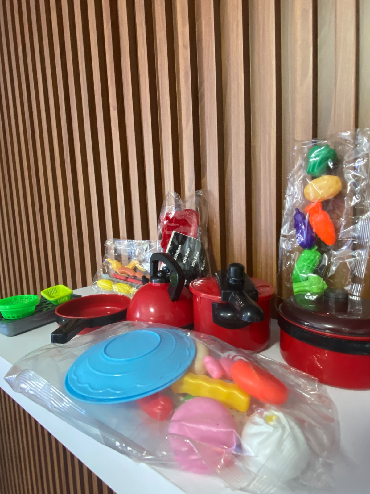 Set de Juguetes de utensilios de la cocinita para niños