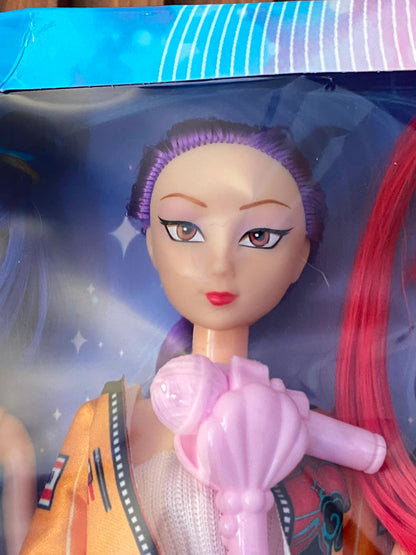 Hermosas Muñecas kpop Demons hunters incluye 3 muñecas(Tamaño de una Barbie)